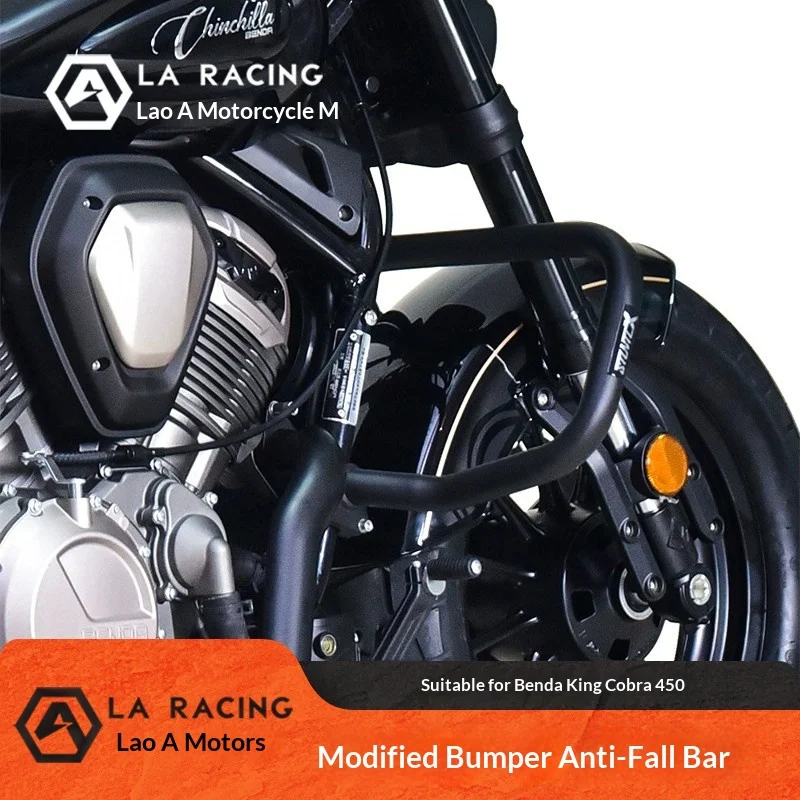 【Premium】For Benda Chinchilla 450 motorcycle modified guardrail, standard bumper, anti-drop bumper, driving guard