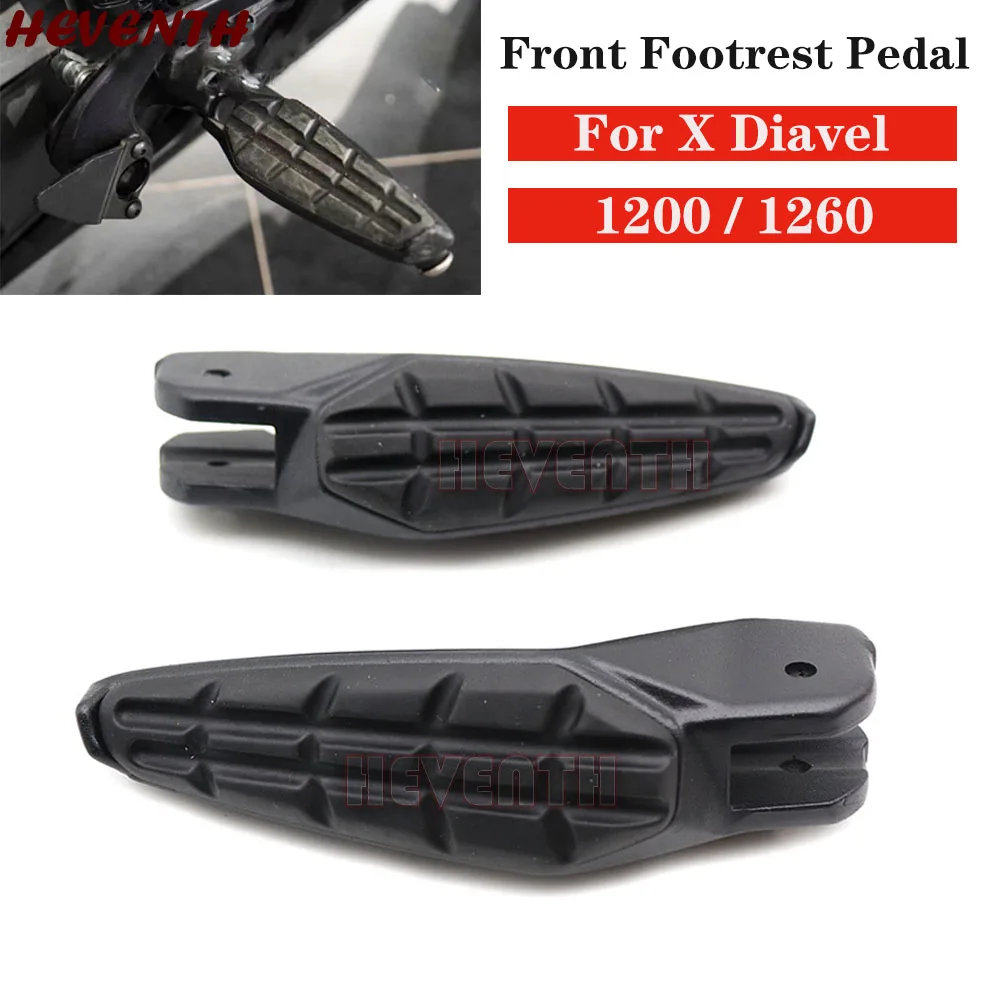 Front Footrest Pedal Bracket For Ducati XDiavel 1260 1200 X XS Motorcycle Accessories Right Left Foot Pegs