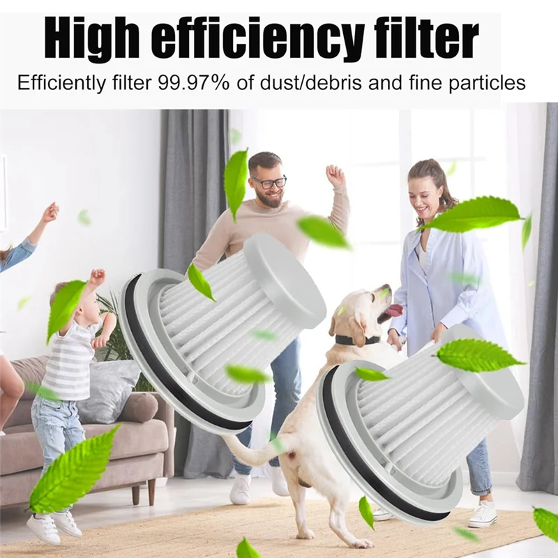 Filtros lavables A74G para Fanttik Slim V8/V10 Mate, filtro de repuesto de piezas de aspiradora V8 Apex