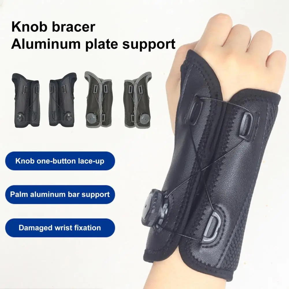 Carpal Tunnel Wrist Brace Adjustable Memory Foam Wrist Support Splint Men Women Carpal Tunnel Pain Relief Compression Hand Guard