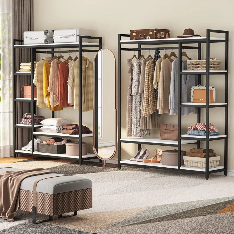 

Floor-Standing For Bedroom, Simple Indoor , Home Coat , Minimalist Modern Iron Art Clothes Rack