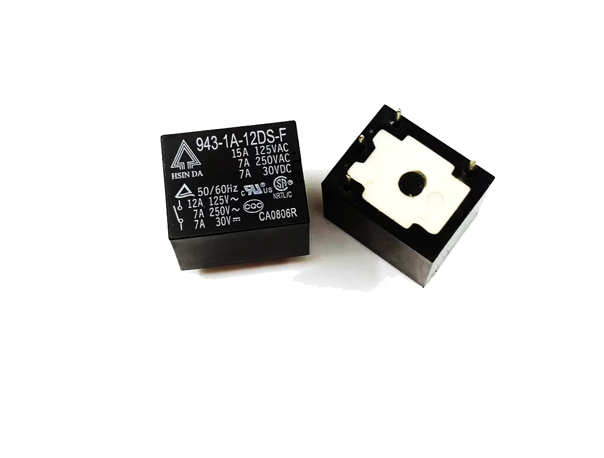 

HOT 12V relay 943-1A-12DS-F 9431A12DSF 943 1A 12DS-F DC12V 12VDC 12V 4PIN