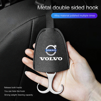 Metal Car Seat Hooks Hidden Seat Backrest Storage Bracket For Volvo Xc60 Xc90 V40 V60 S60 V50 V90 S80 C40 XC40 V70 XC70 C30 EX90