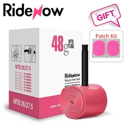 Ridenow Ultralight Bike Inner Tube 26 Inch 27.5 Inch MTB Bicycle Tube Valve Length Schrader Valve 45MM For Mountain Bike Tube