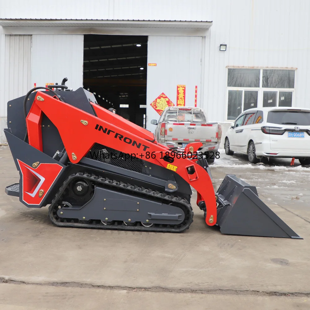 High quality small loader skid steer loader with loading capacity