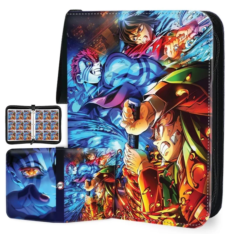 

Demon Slayer Card Book Badge Collection Album Binder Card Holder High-end Trendy Animation Peripheral Children's Cartoon Gift