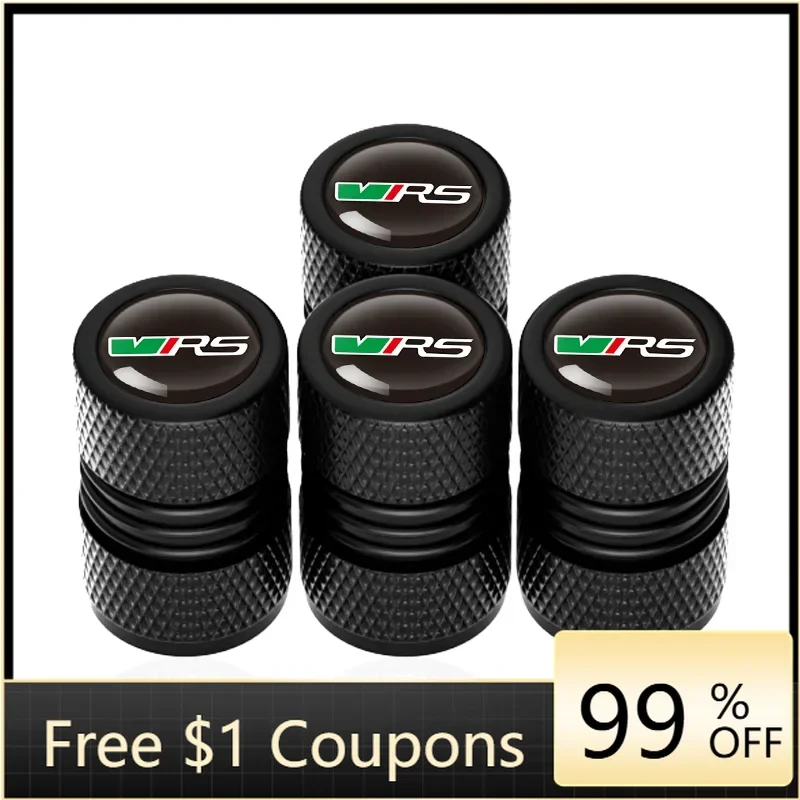 

Наклейки на колеса автомобиля, 4 шт./компл., колпачки для вентилей шин, крышки для стержней колесных дисков для Skoda VRS Octavia Kamiq Yeti RS Superb Fabia Rapid Acces