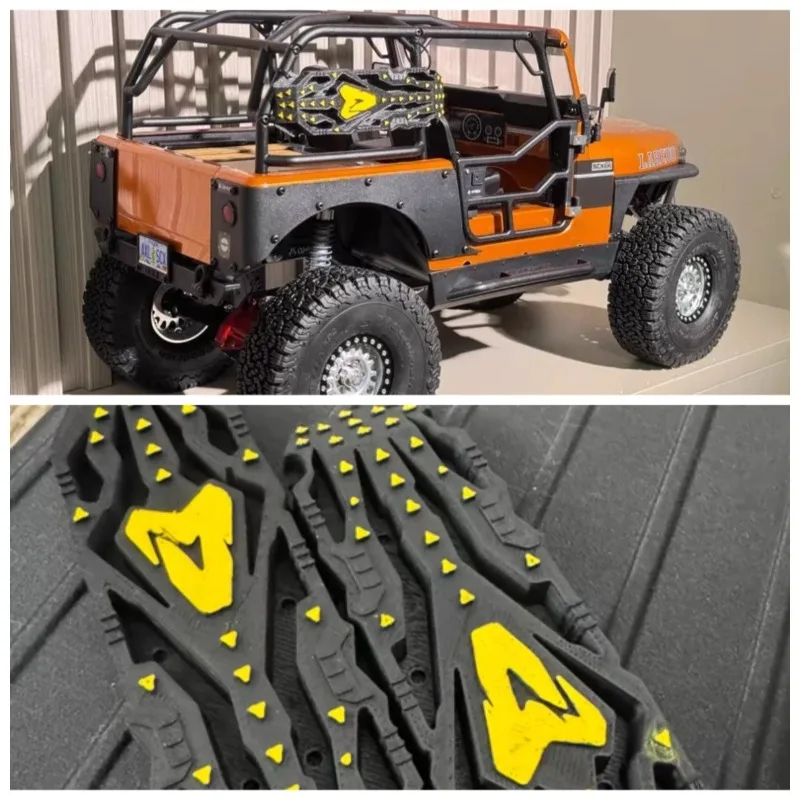 

For AXIAL SCX10 III Jeep CJ-7 1/10 RC Crawler Scale Recovery Board / Traction Board – Upgrade Scale Accessory Decoration Part