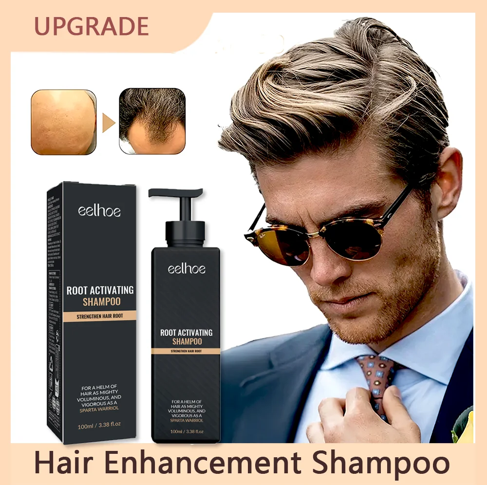 Hair Loss Treatment Shampoo Promotes Growth, Strengthens Roots, Repairs Scalp, Anti-Thinning & Moisturizing Thickening Hair Care