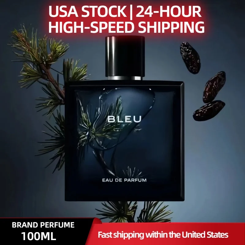 100 مل كلاسيك بلو دي تشانس أو دو تواليت، رائحة عطرية خشبية مميزة للرجال | ، عطر يومي متعدد الاستخدامات يدوم طويلاً