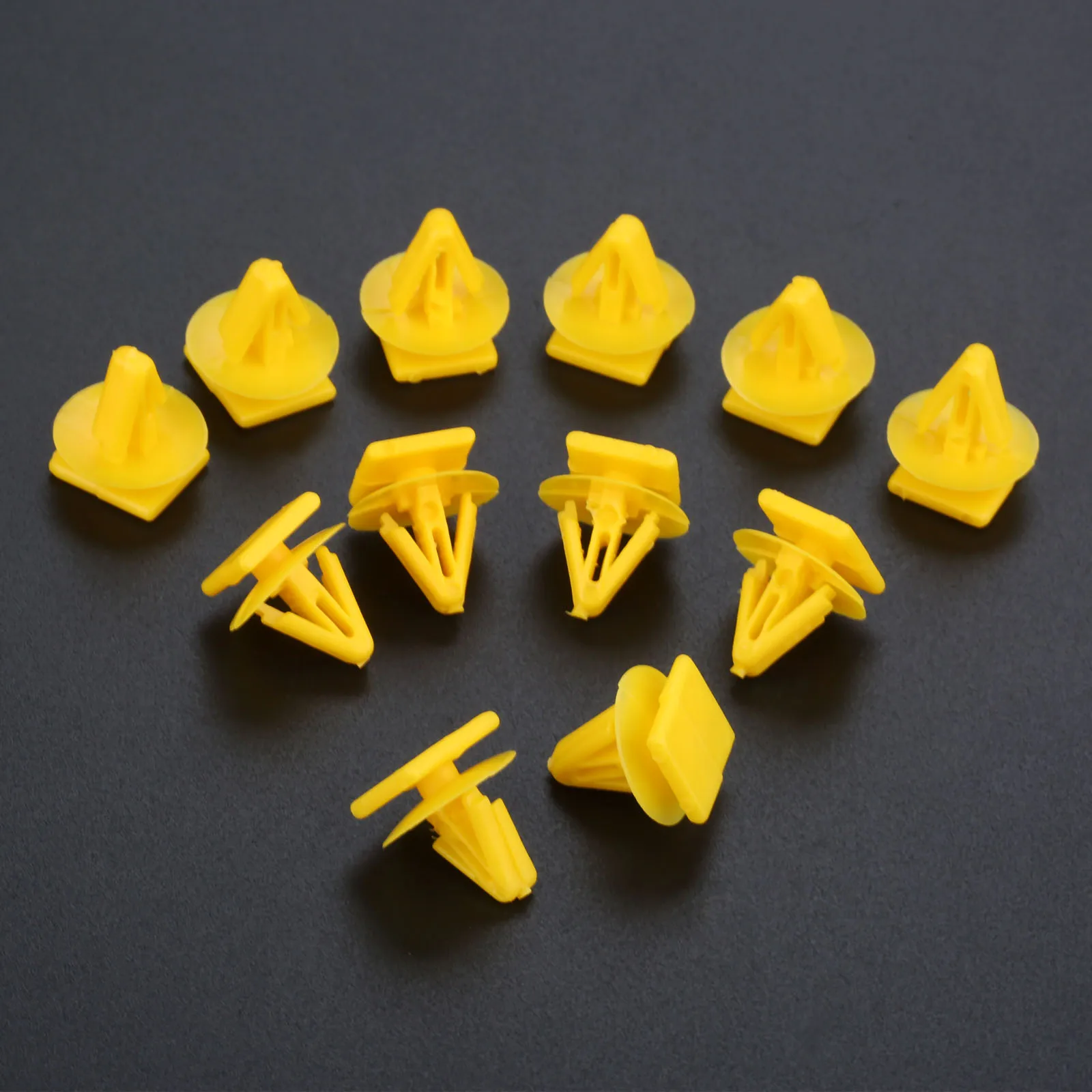 50Pcs Car Door Plank Fastener Plastic Rivet Fixed Clamp Interior Trim Panel Clips Auto Fasteners Retainer For Hyundai 11mm Hole