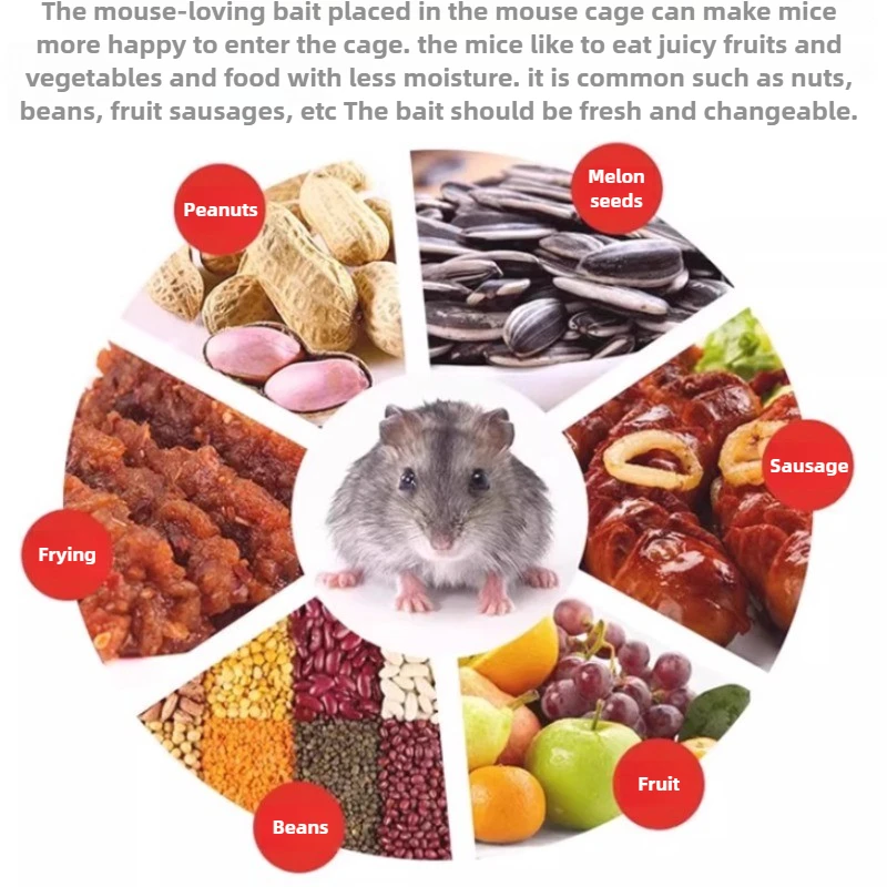 "مصيدة الماوس الذكية ذات الضبط التلقائي - تصميم غطاء قلاب مستمر | محلول الآفات الداخلي "(المنتج لا يشمل الدلاء) #5