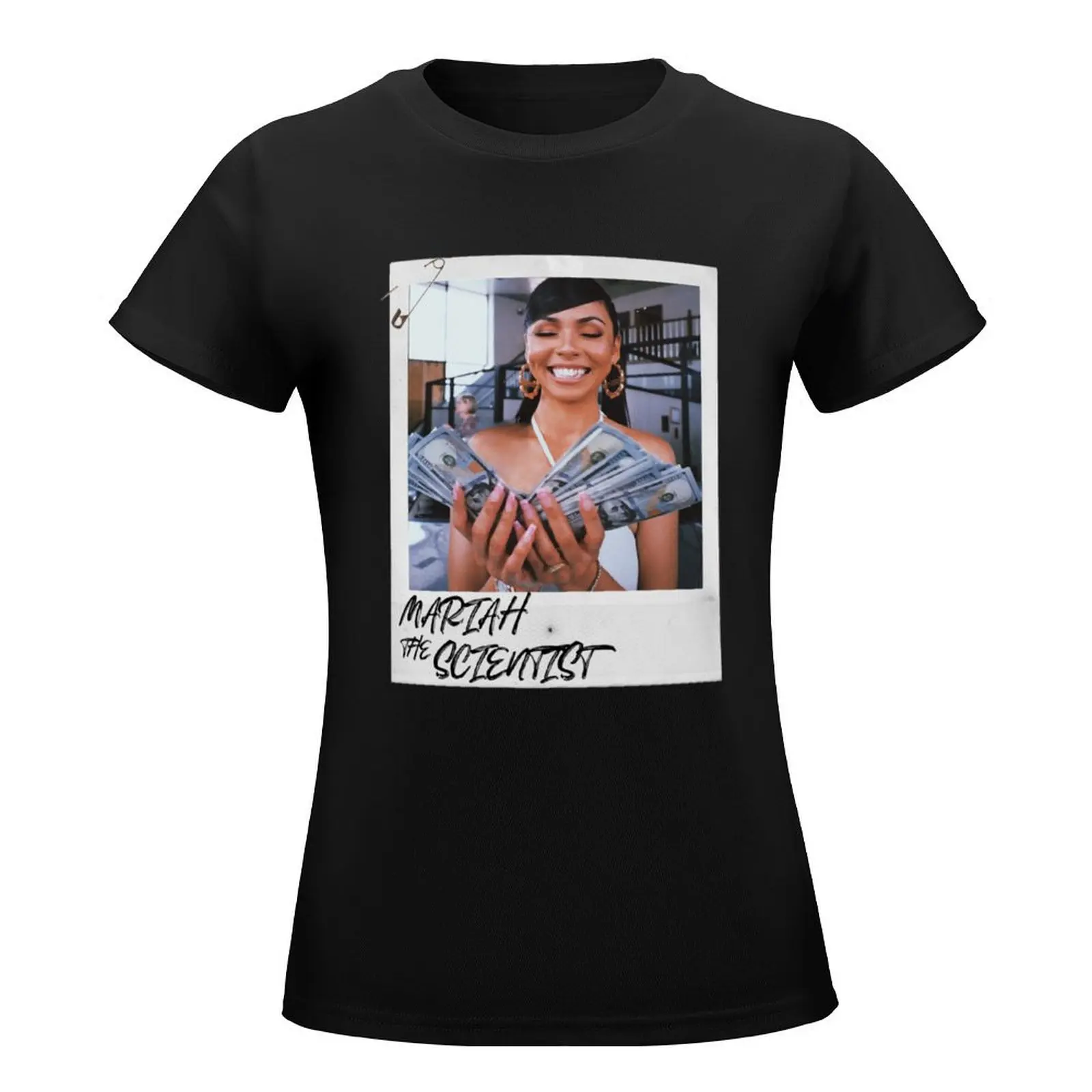 Mariah the scientist Long T-Shirt Short sleeve tee customs design your own Blouse tshirts for Women