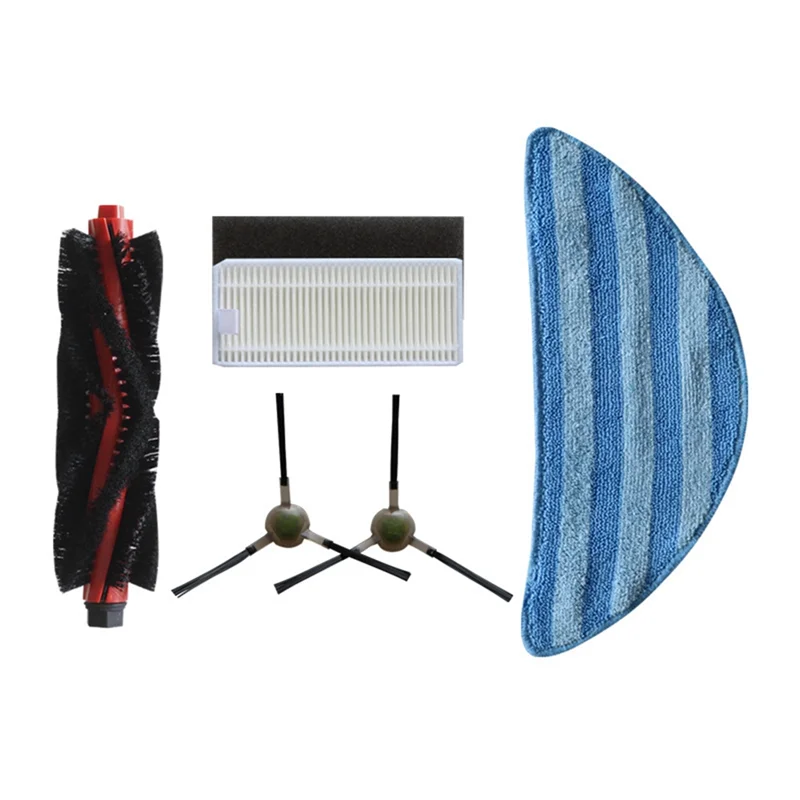 N89R 1 Set Brush HEPA Filters for Lefant Robot Vacuum Cleaner M210 Pro M1 M201/M501A/M571/T700 Accessories