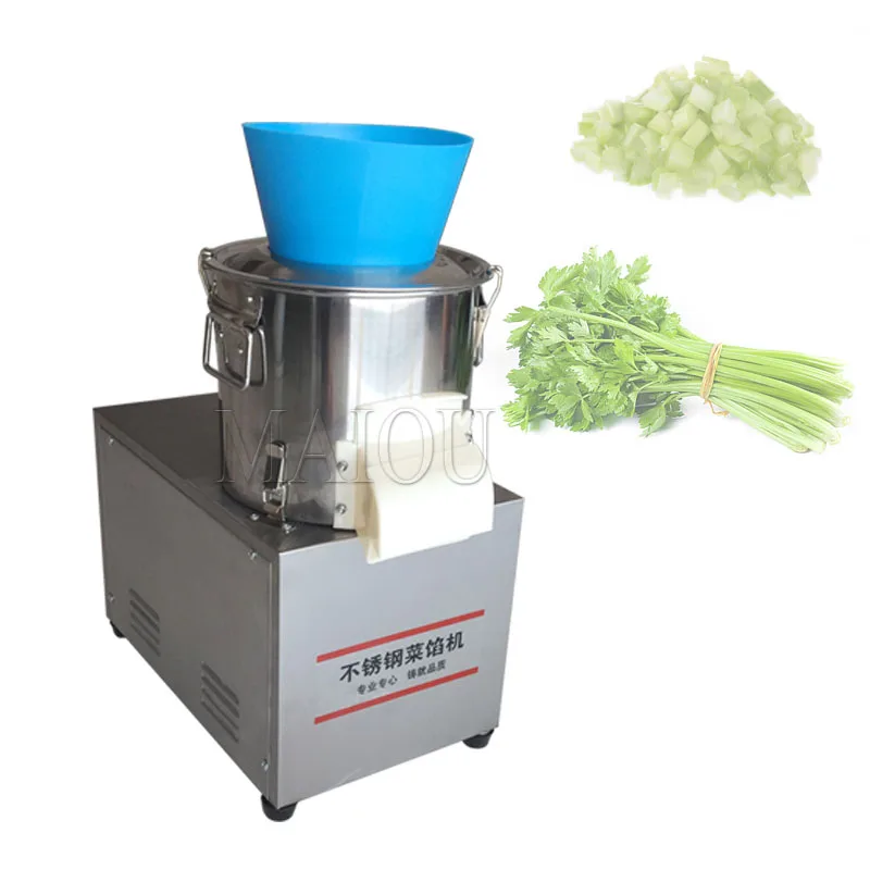 Multi-function Food Cutter Electric Vegetable Cutter Machine Chili Meat Vegetable Stuffing Machine Chopper Garlic Cutter