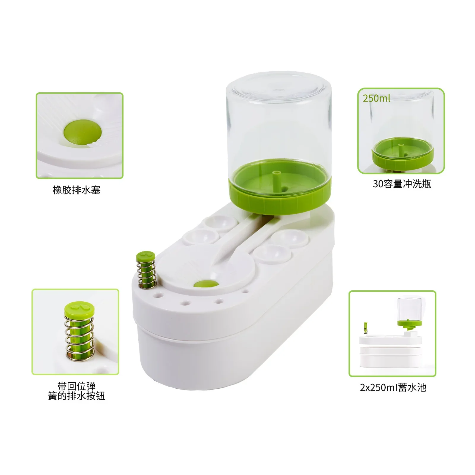 Pen Washer Pen Washer Small Toilet Brush Brush Washer Clean Water Cycle Brush Cleaner Convenient