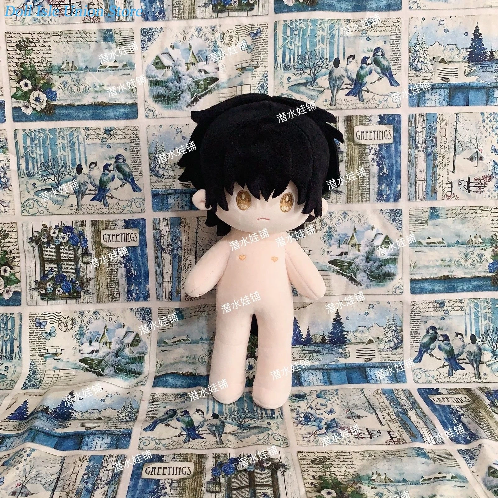 Rover Wuthering Waves Game Attributes 40cm Cute Plush Cotton Doll Toys Anime Cosplay Figurine Plushie Pillow Gift