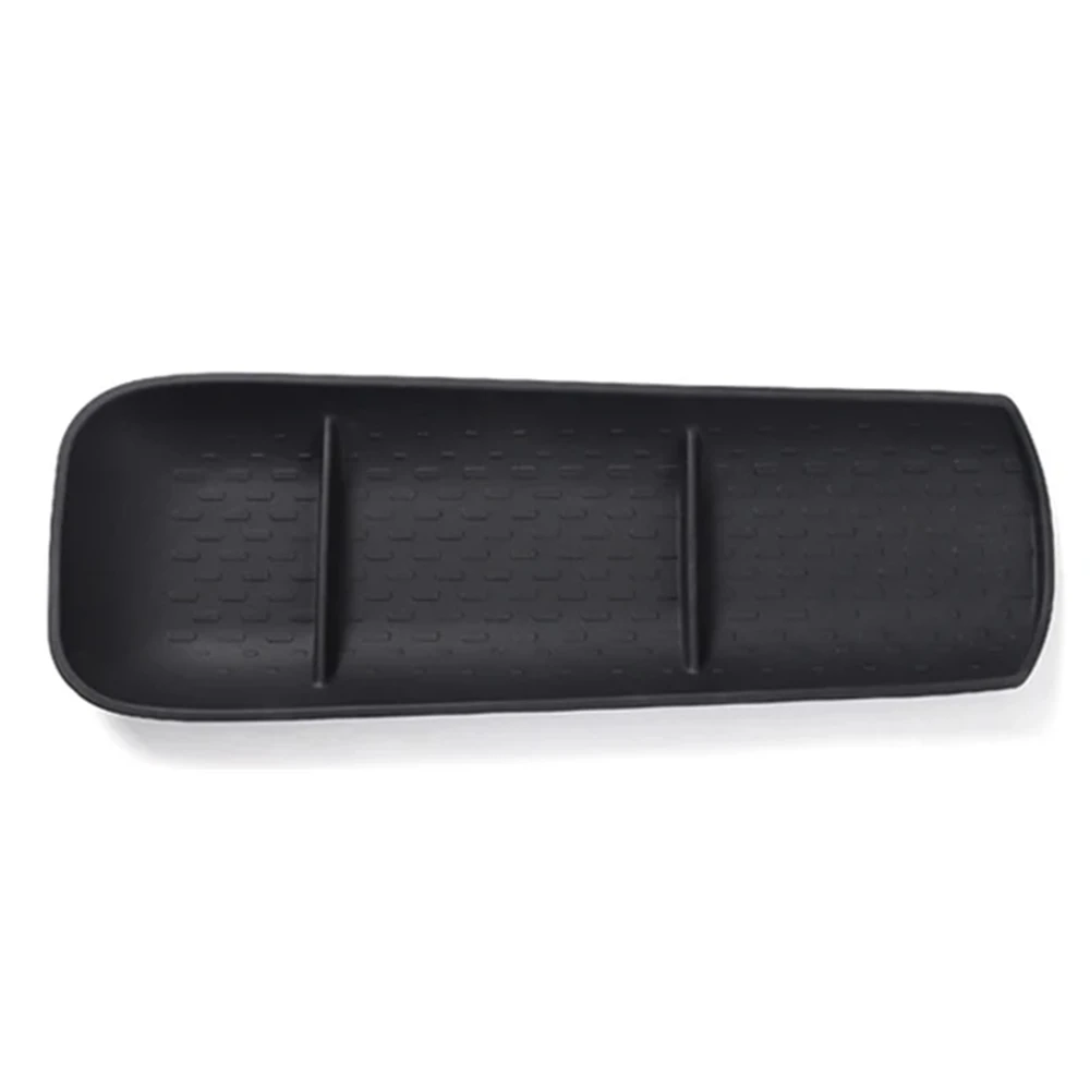 

Car Console Armrest Lower Container Storage Box for Benz Smart Elf #1 2022 Silica Gel Central Storage Organizer Tray Accessories