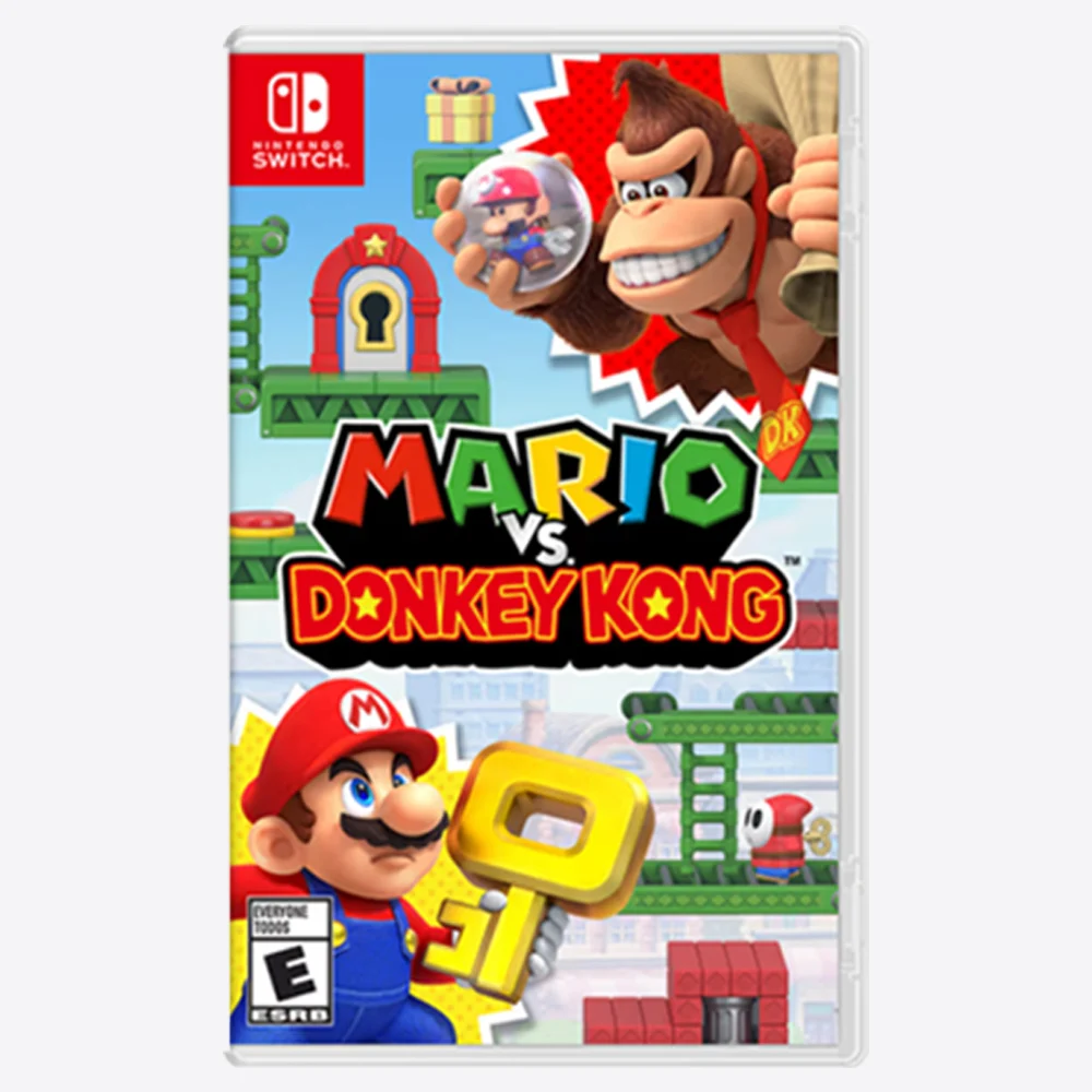 Nintendo Switch Mario vs. Donkey Kong Ofertas de juegos 100% nuevo juego físico rompecabezas Genre juego compatible con 1-2 jugadores para Nintendo Switch