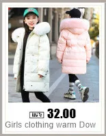 Winter Warm Down Jackets Boys Thicken Jumpsuit Parka Overalls Baby Toddler Girl Clothes Kids Snowsuit Children Clothing Set 2pcs