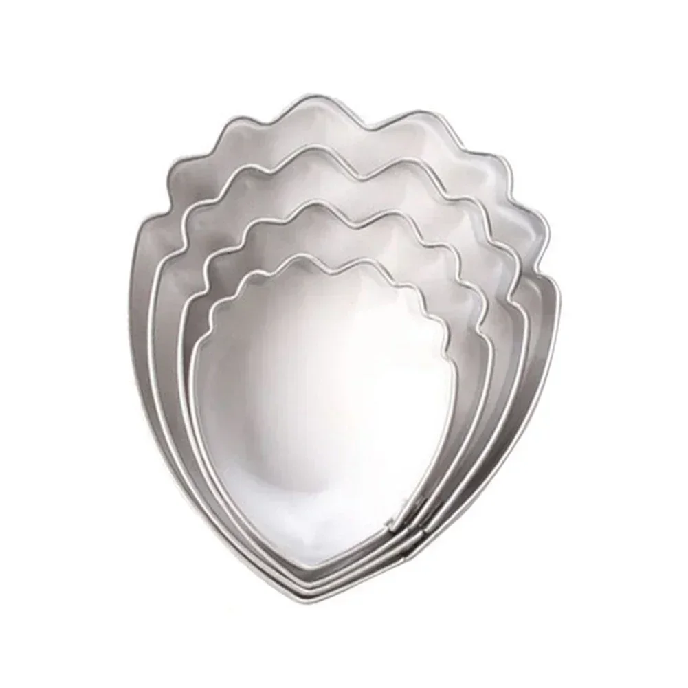 Brand New Cookie Cutter Stainless Steel Fondant For Cake/cup Cake/chocolate Plunger Cutter Silver Sugarcraft Unique