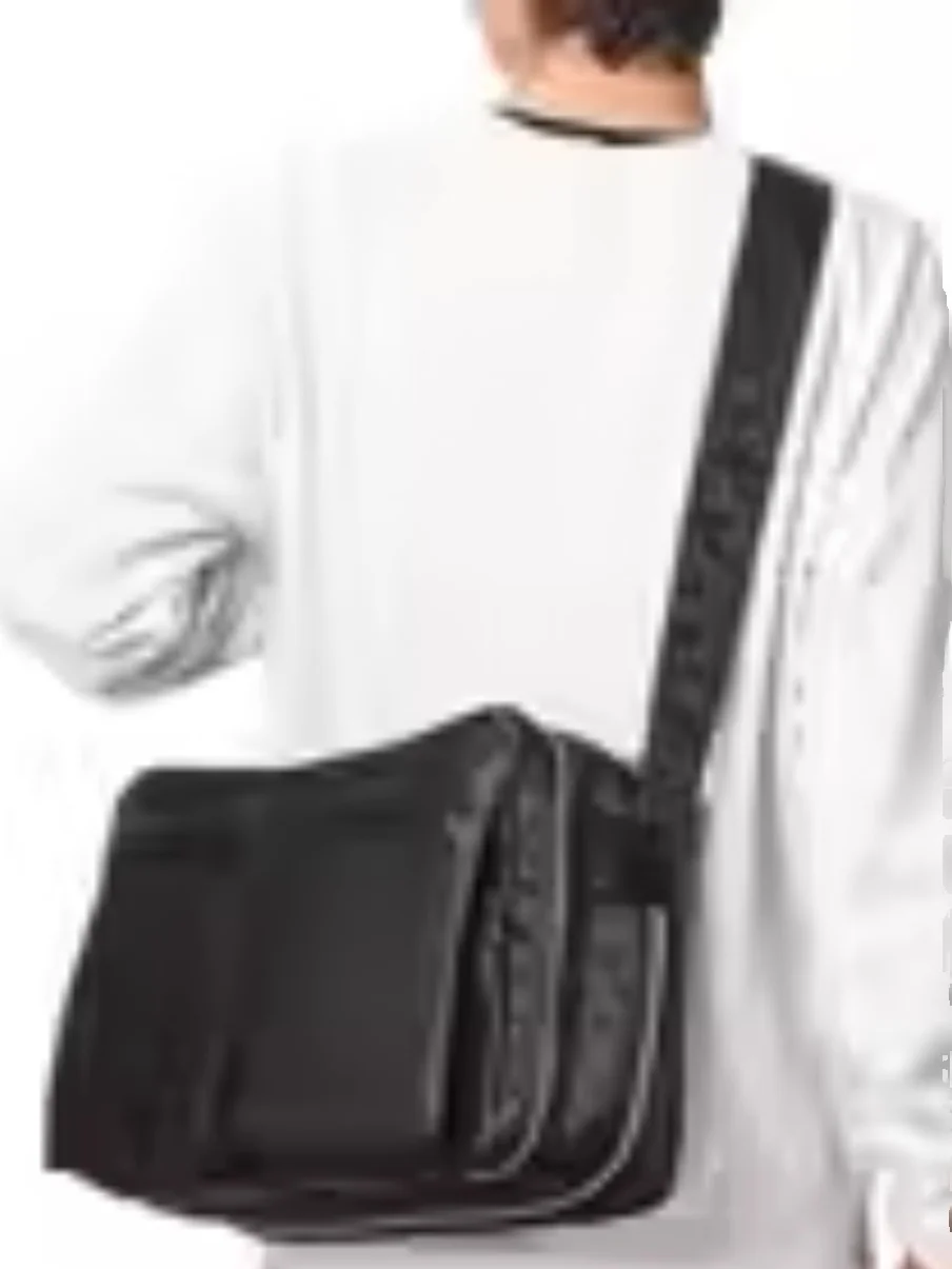 

Classic Japanese Sle Large Nylon Crossbody oulder Bag for Commuting And Office Casual Menger Bag with Cuter Cart...