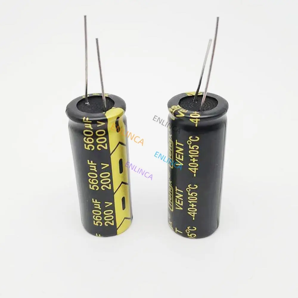 

Good quality 200v 560UF 200v 560UF High Frequency Aluminum Electrolytic Capacitor Size 18*50 20%