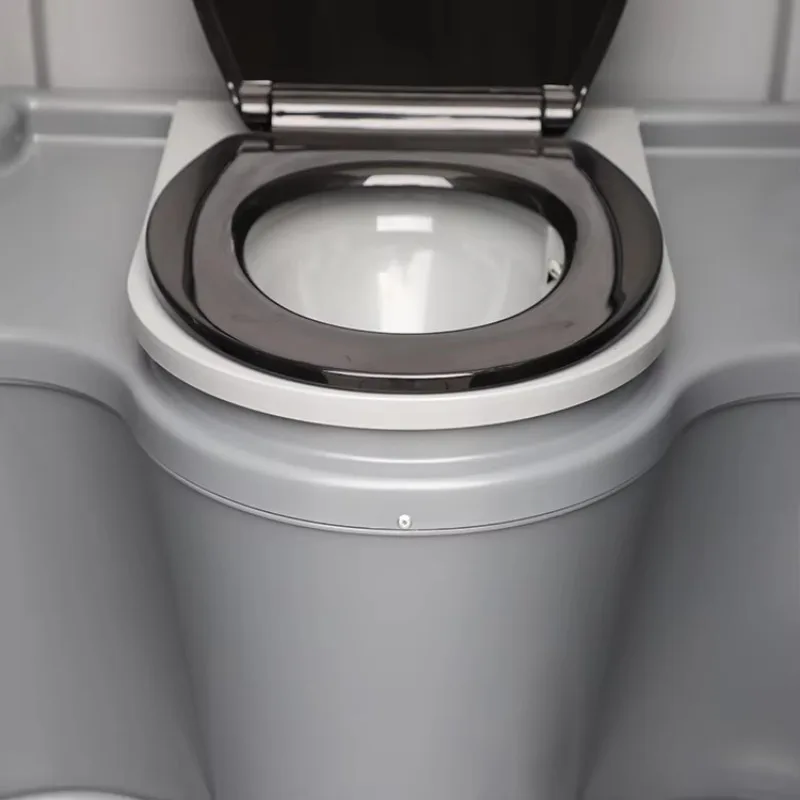 CGCH مرحاض متنقل في الهواء الطلق موقع البناء غرفة الاستحمام الملتصقة HDPE المراحيض المتنقلة المحمولة المراحيض المحمولة مقطورة