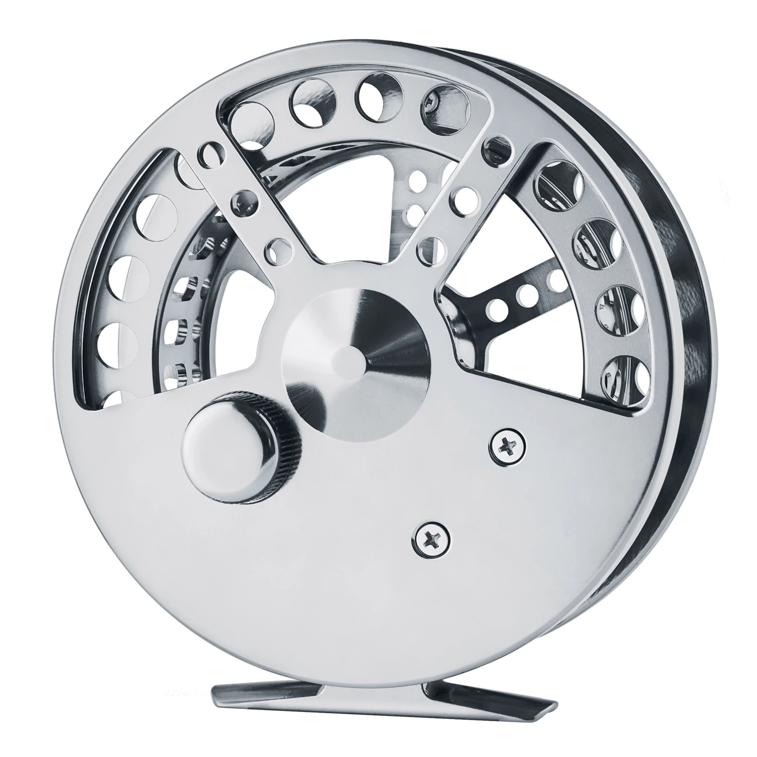 CNC MACHINED ALUMINUM CENTER PIN CENTREPIN FLOATING REEL 108MM 4 1/4 INCH STEELHEAD SALMON TROTTING FISHING