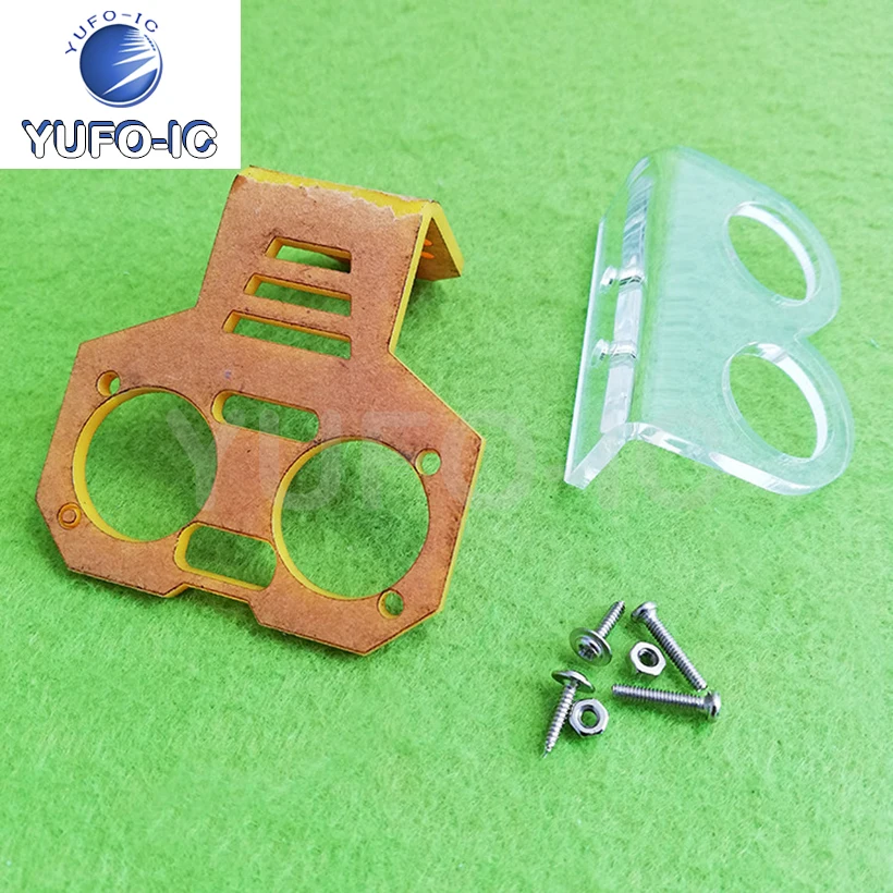 Bezpłatny statku 5 sztuk stojak na czujniki ultradźwiękowe części stałe inteligentny samochód dopasowany regulowany HC-SR04 ultradźwiękowy wspornik stały