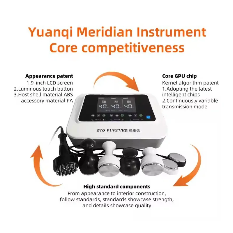 

2026 Customized DDS Body Bioelectric Energy Meridian Massage Therapy Machine Manufacturer Plastic & Metal Material Pain Relief