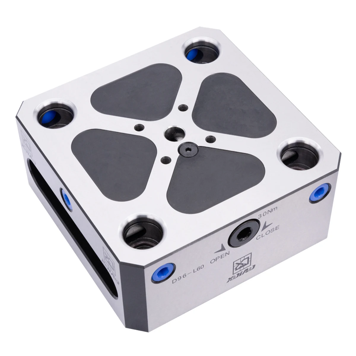 CNC XinDian 5-Axis Riser, Height 60 mm D96 Quick Point Plate Machine Tool Manual Chuck D96-L60