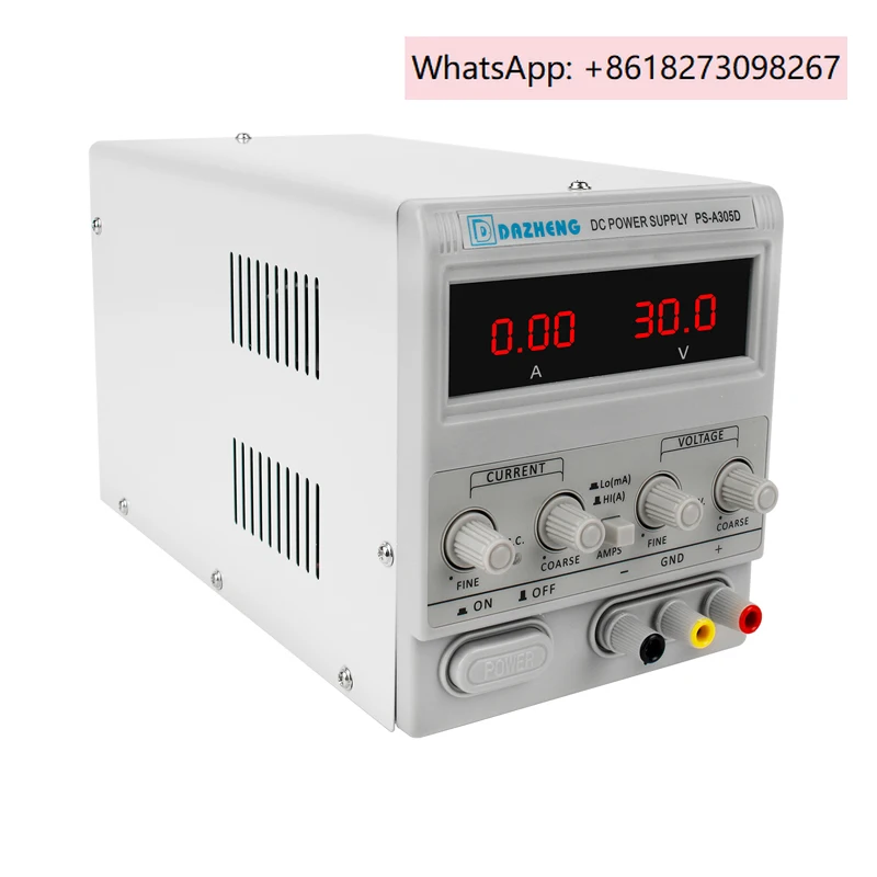 

Stable voltage power supply PS-A305D linear DC power supply 30V5A DC po-wer su-pply 305D maintenance po-wer su-pply