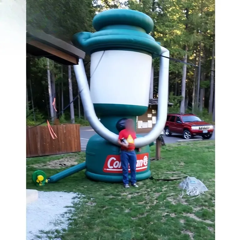 Custom Advertising Inflatable Solar Lanterns Outdoor Event Decorations Large Inflatable Lantern Balloons with Signs