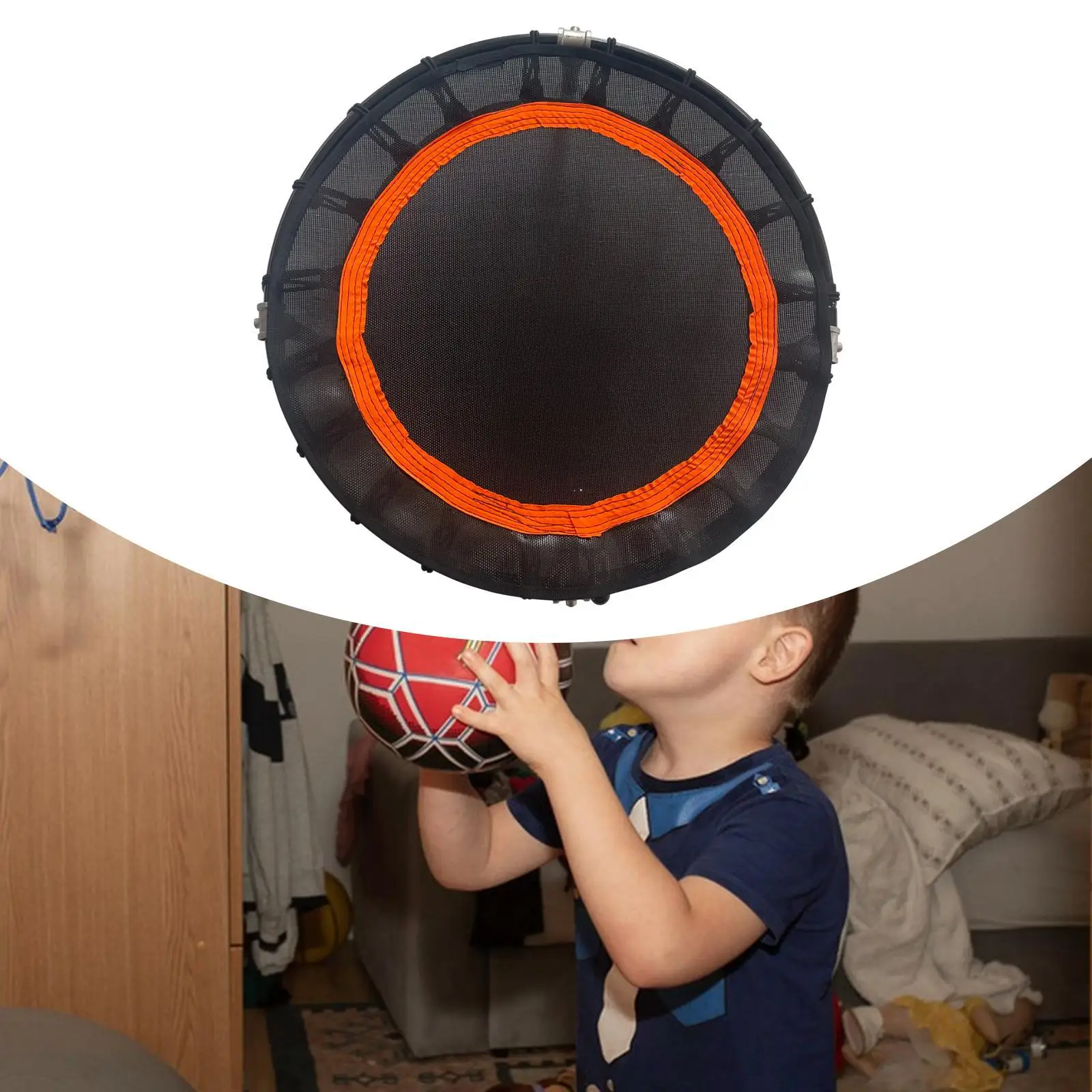 

Basketball Training Mat Versatile Improve Coordination Agility Dribbling Skill Training Equipment Improve Speed Trampoline Mat