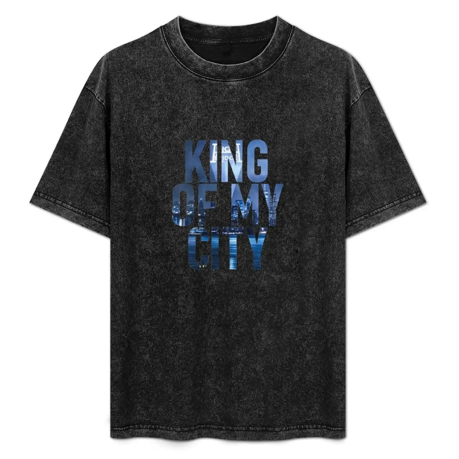 

King of my City T-Shirt clothes sublime Short sleeve tee funny shirt cotton tshirts for men