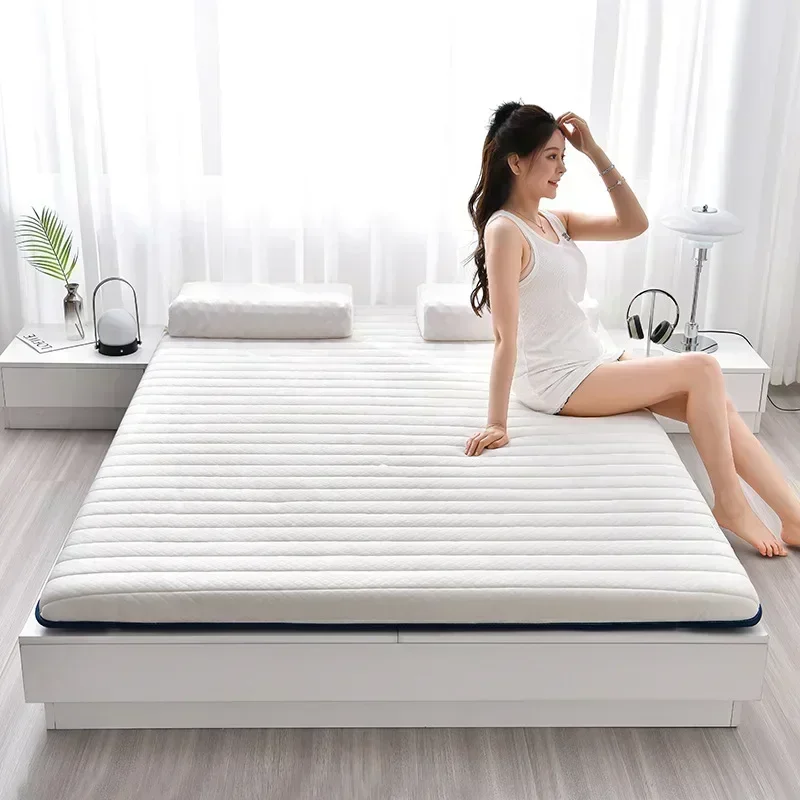 5cm Skin-friendly Anti-pressure Knitted Cotton Latex Mattress, Source Manufacturer, Cost-effective, Eco-friendly Natural