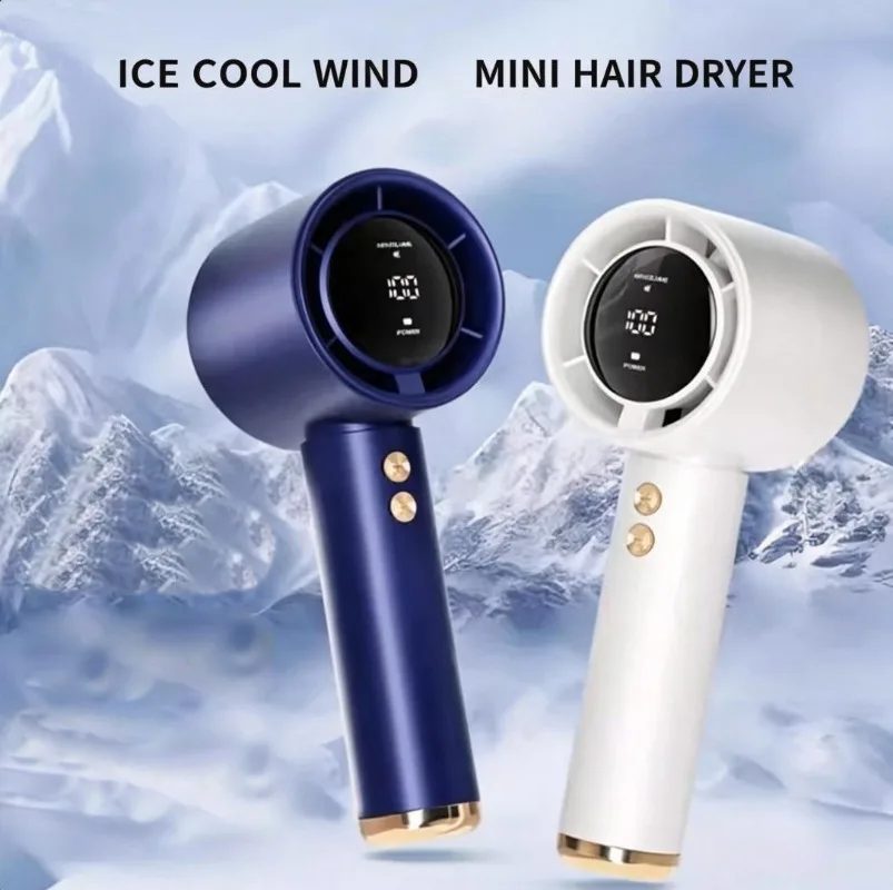 

New High‑Speed Handheld Fan, USB Mini Portable Air Conditioner, Rechargeable Turbo Desktop Small Fan
