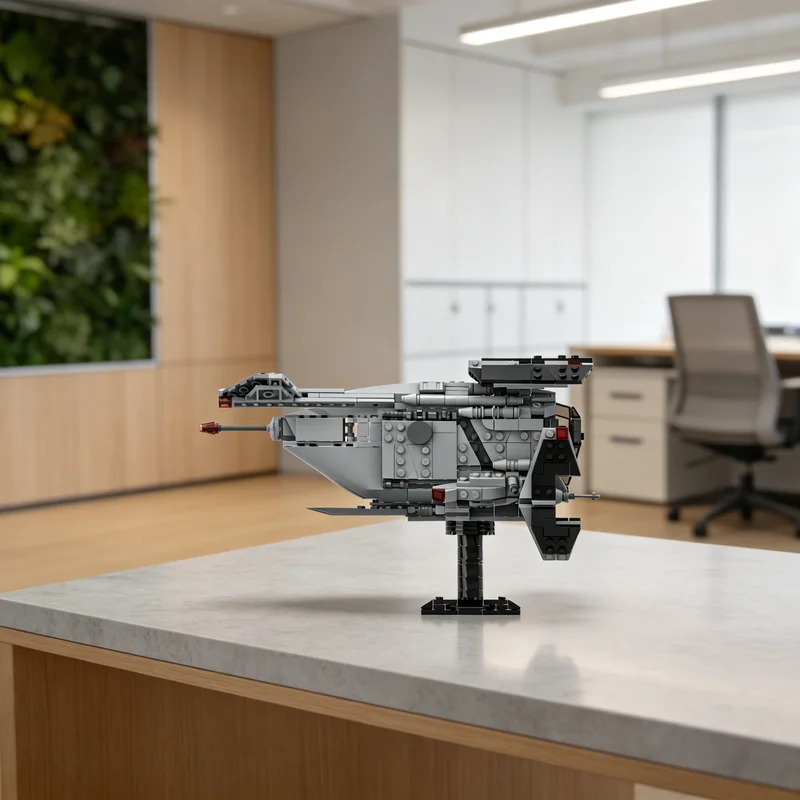

Набор строительных блоков MOC Imperial Patrol Gunship A Star Battle (723 детали) — конструктор, рождественский подарок, креативная игрушка для самостоятельной сборки