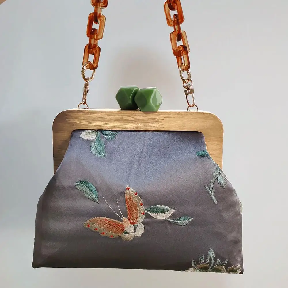 バッグ木製ハンドル木製バッグ留め具キス留め金財布フレームハンドルネジ付きクロスボディバッグキスロックハンドル金具アクセサリー