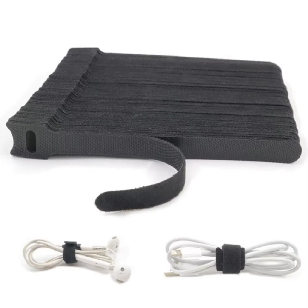 

50PCS Cable Organizer Cable Management Cable Winder Tape Protector for Wire Ties Phone Accessories Organizador Cables