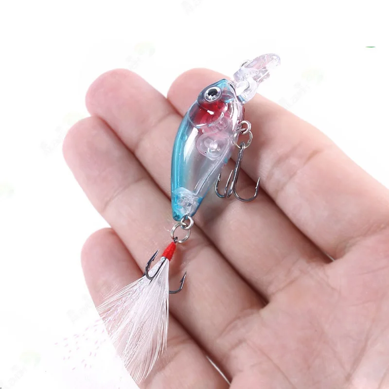 New 6CM 3.5G Floating Mini Rock Lure Hard Bait Micro Fishing