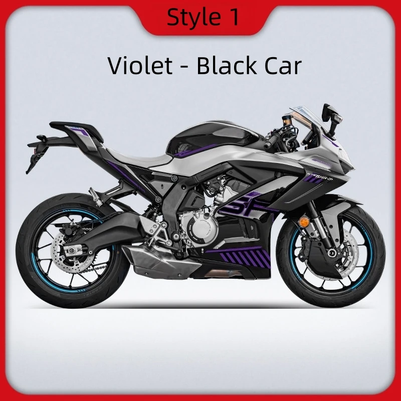 For CFMOTO 675SR‑R 2024 Model PVC Graphic Decals Full‑Body Sticker Waterproof Sunproof Residue‑Free Mod Accessories
