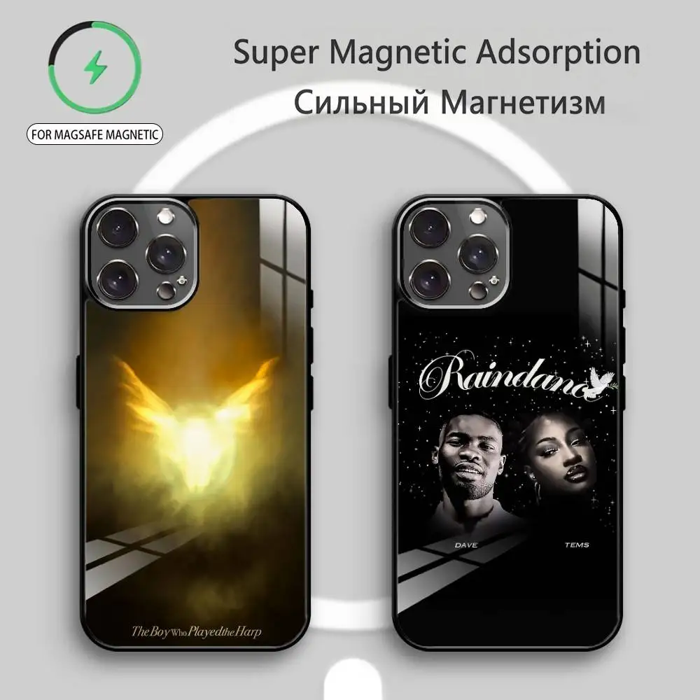 

R-Raindance D-Dave T-Tems Phone Case For iPhone17,16,15,14,13,12,11 Plus,Pro Max Magnetic For Magsafe Wireless Charging