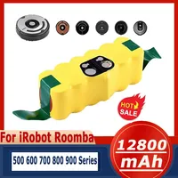 14.4V 12800mAh For iRobot Roomba Battery 500 600 700 800 900 595 620 650 780 890 Battery For Roomba Vacuum Cleaner Battery