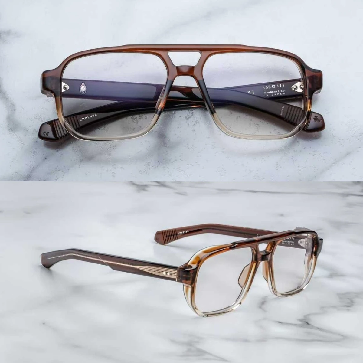 

2024, роскошные модные трендовые винтажные солнцезащитные очки JJMM EVANS, толстые однотонные ацетатные ретро-квадратные 2 моста, дизайн унисекс A +, высокое качество