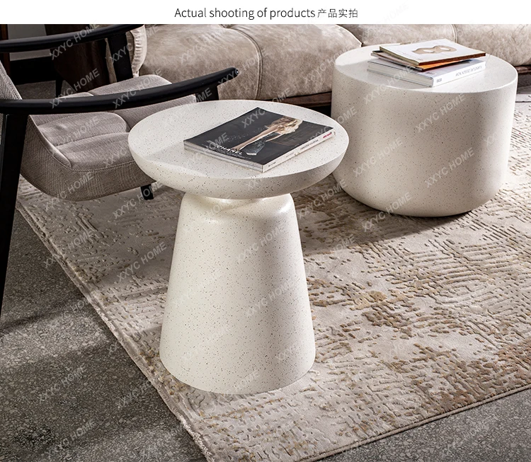 

Маленький журнальный столик для гостиной, современный минималистичный, художественный, креативный, для отдыха на открытом воздухе, прикроватный столик