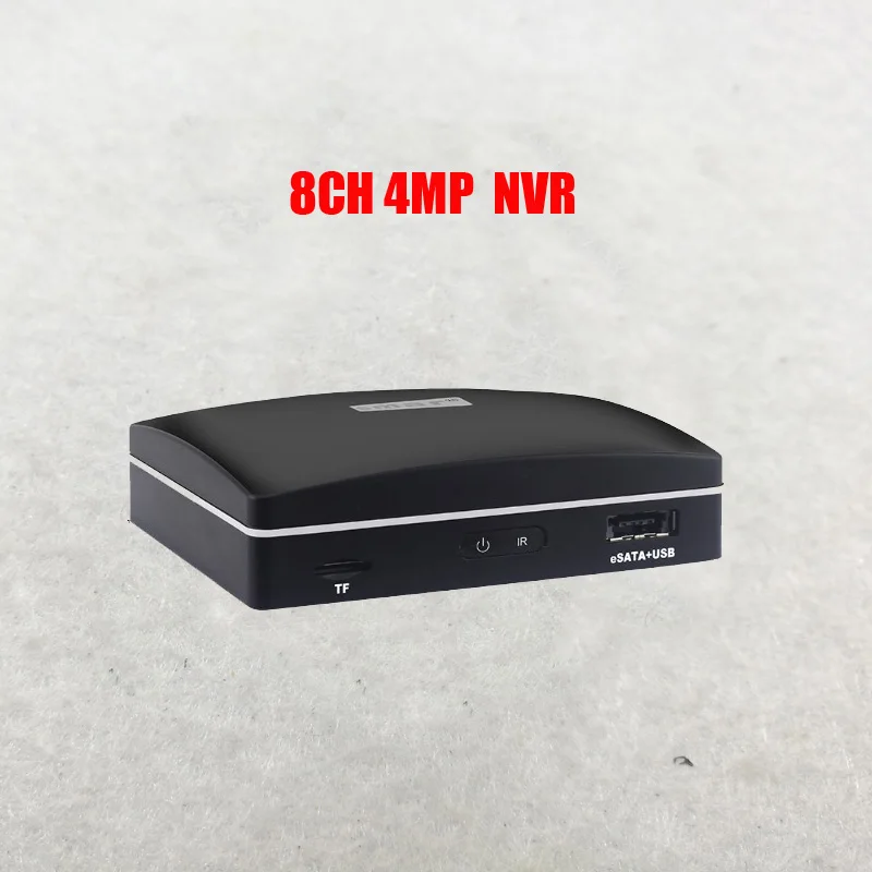 Mini Super 8CH HD Mini NVR  for 720P/1080P/4mp 5mp HD IP Camera ONVIF HD Network Video Recorder with HDMI