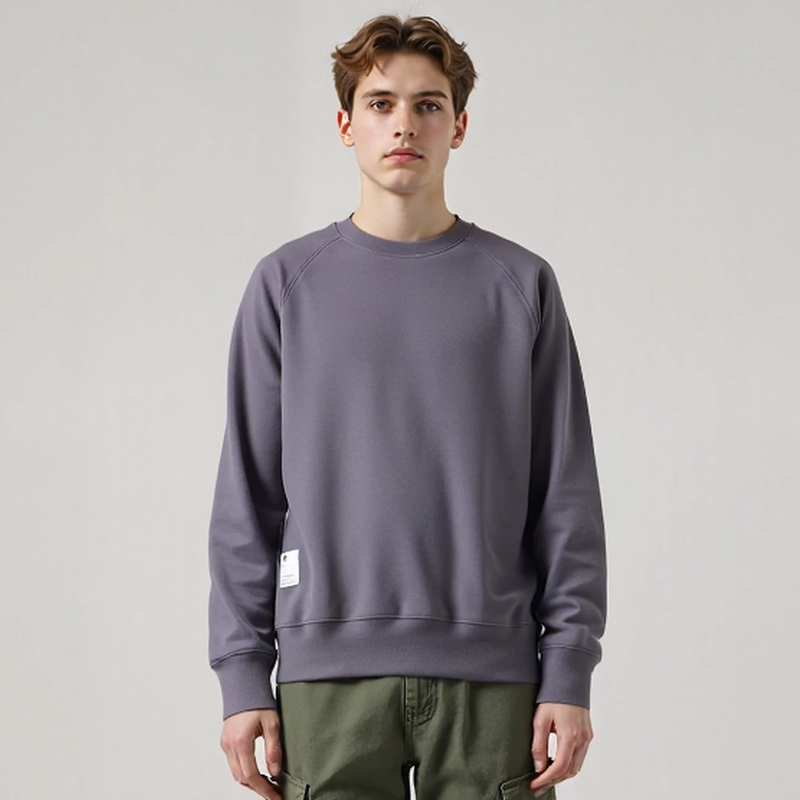 

Осенняя модная мужская толстовка с капюшоном, однотонная Повседневная Толстовка с круглым вырезом, стильная мужская новая трендовая Толстовка с длинным рукавом, Мужская Уличная одежда BP13811