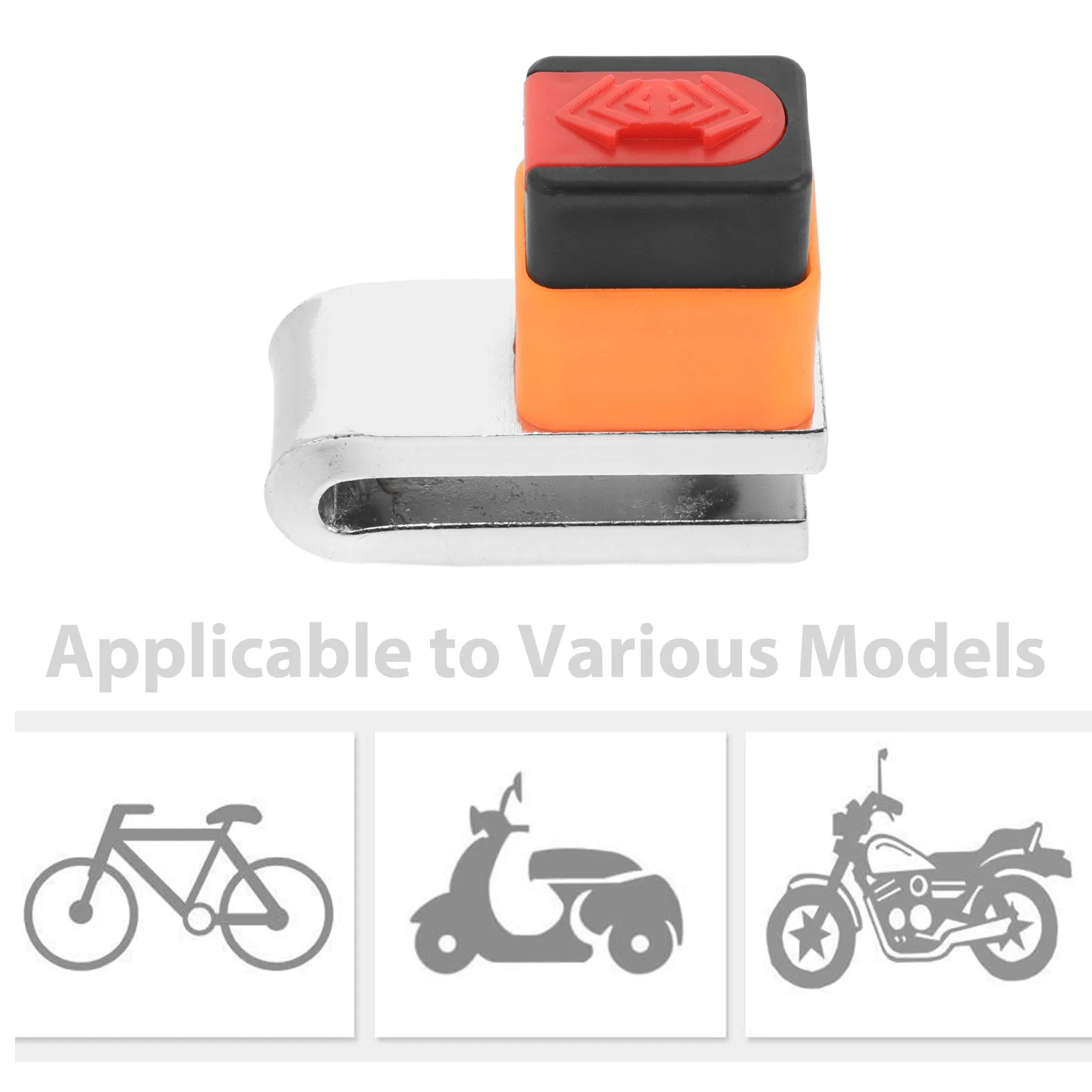 

Heavy Duty Electric Bike 3 Keys Anti Theft Motorcycle Wheel Security Alarm Accessories Bike Brake Locks Motorbike Anti Theft